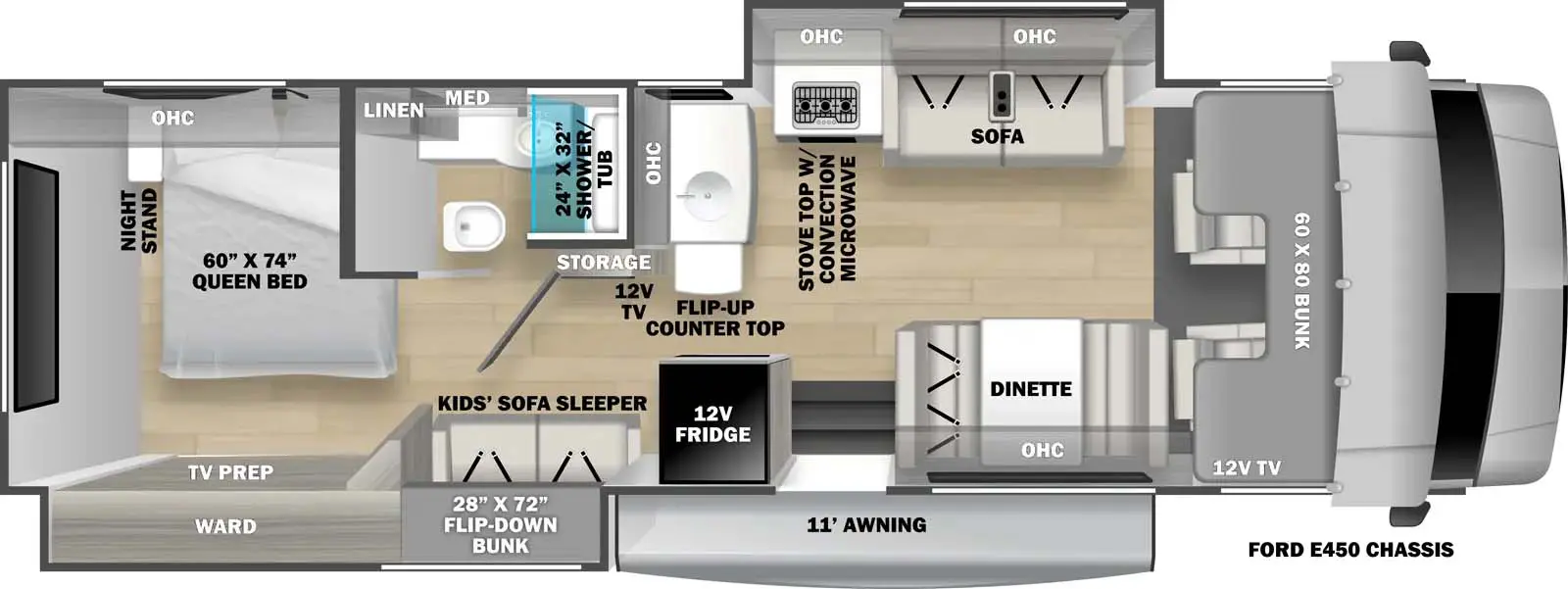 3250DSLE Floorplan Image